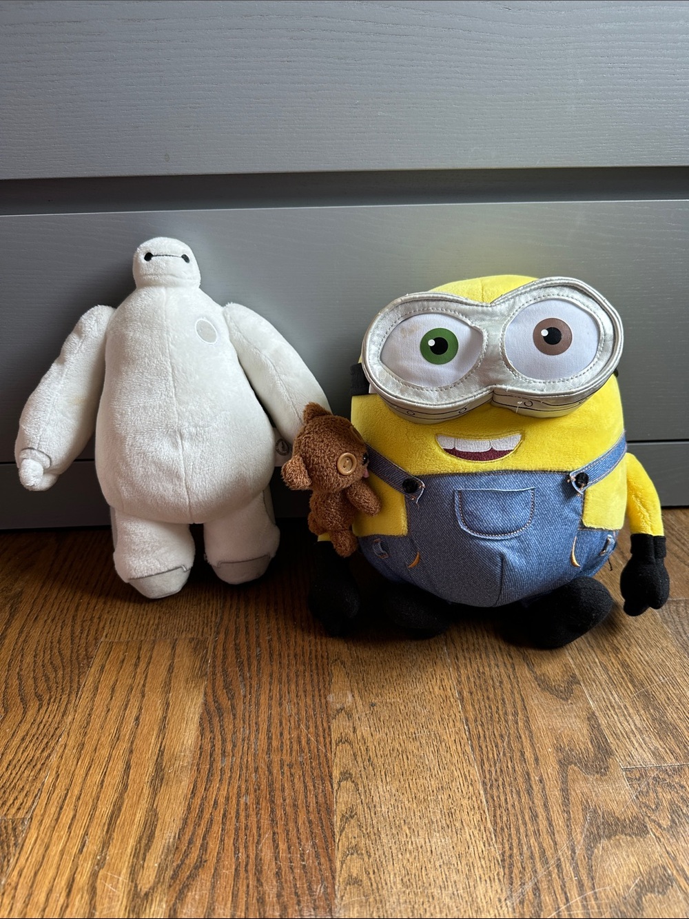 Despicable Me Minion Plush Toy with Baymax Plush toy